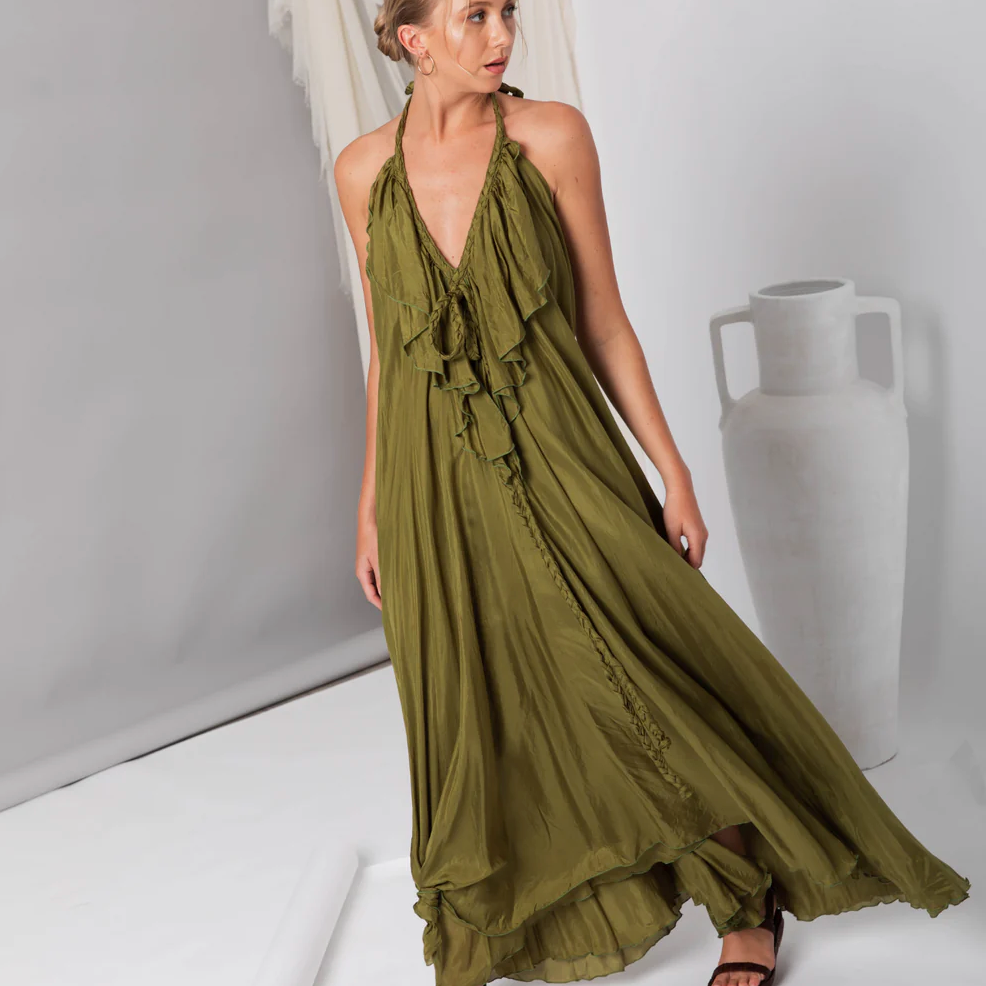 Lisa Brown Poppy Dress Elementbytalia.com Lisa Brown Poppy Dress Elementbytalia.com