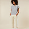 Stripe Ecru