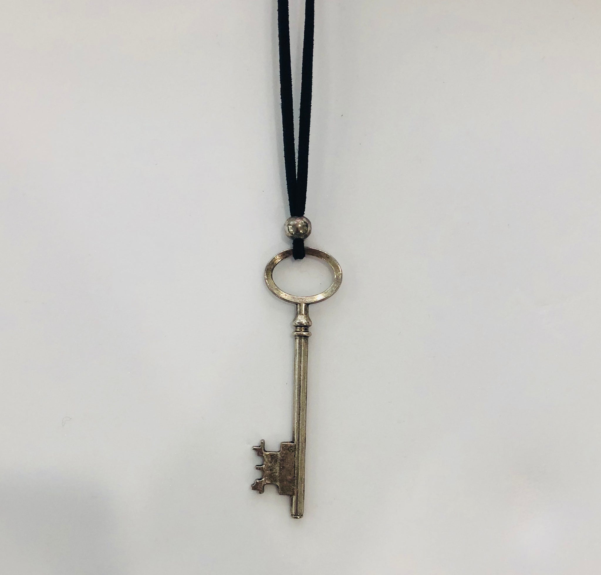 TM. Leather Key Necklace