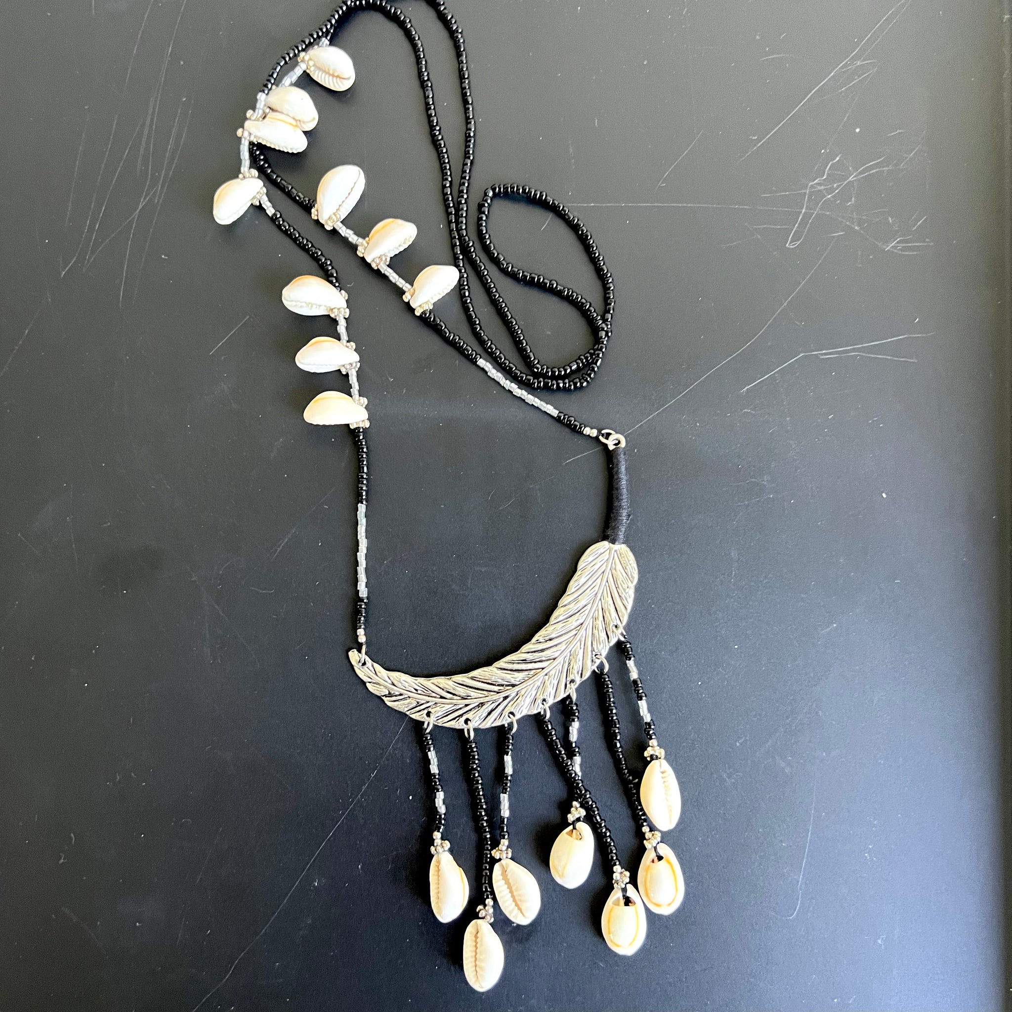 TM Shell Crescent Necklace