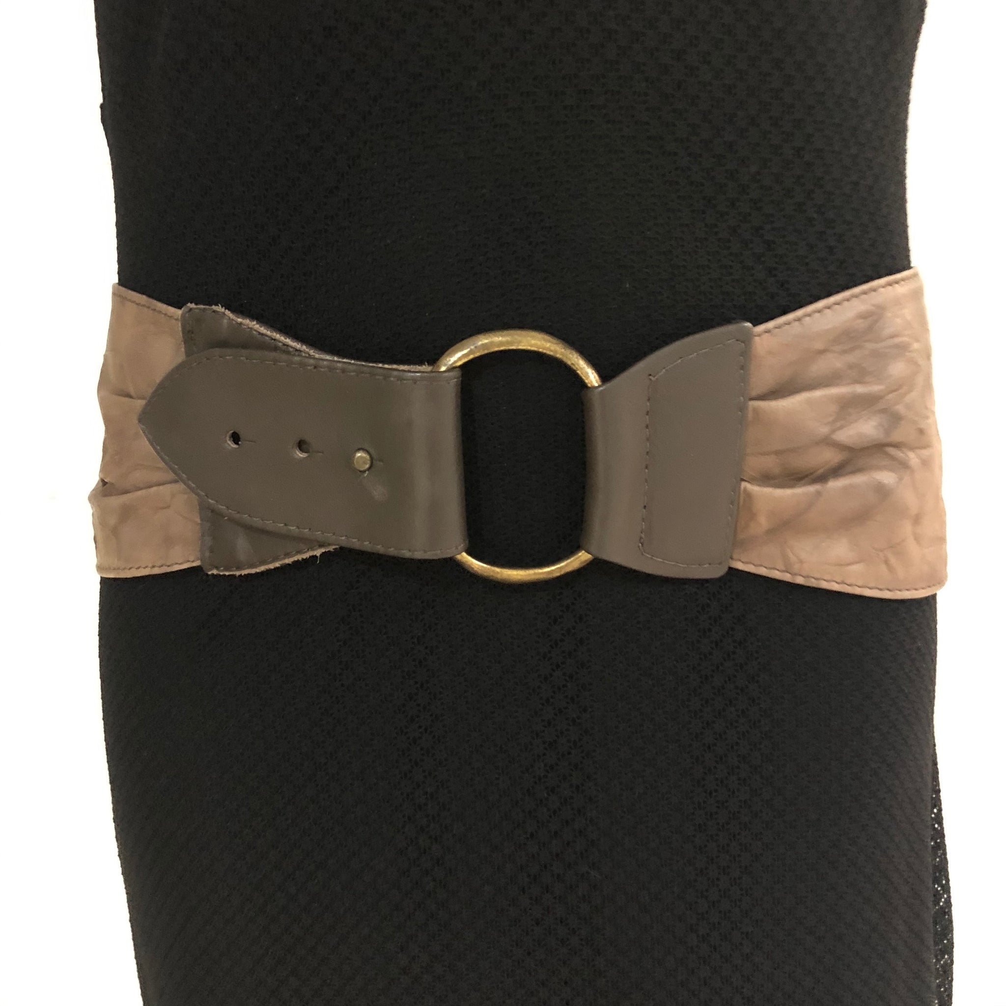 Brown Soft Leather Hip Belt