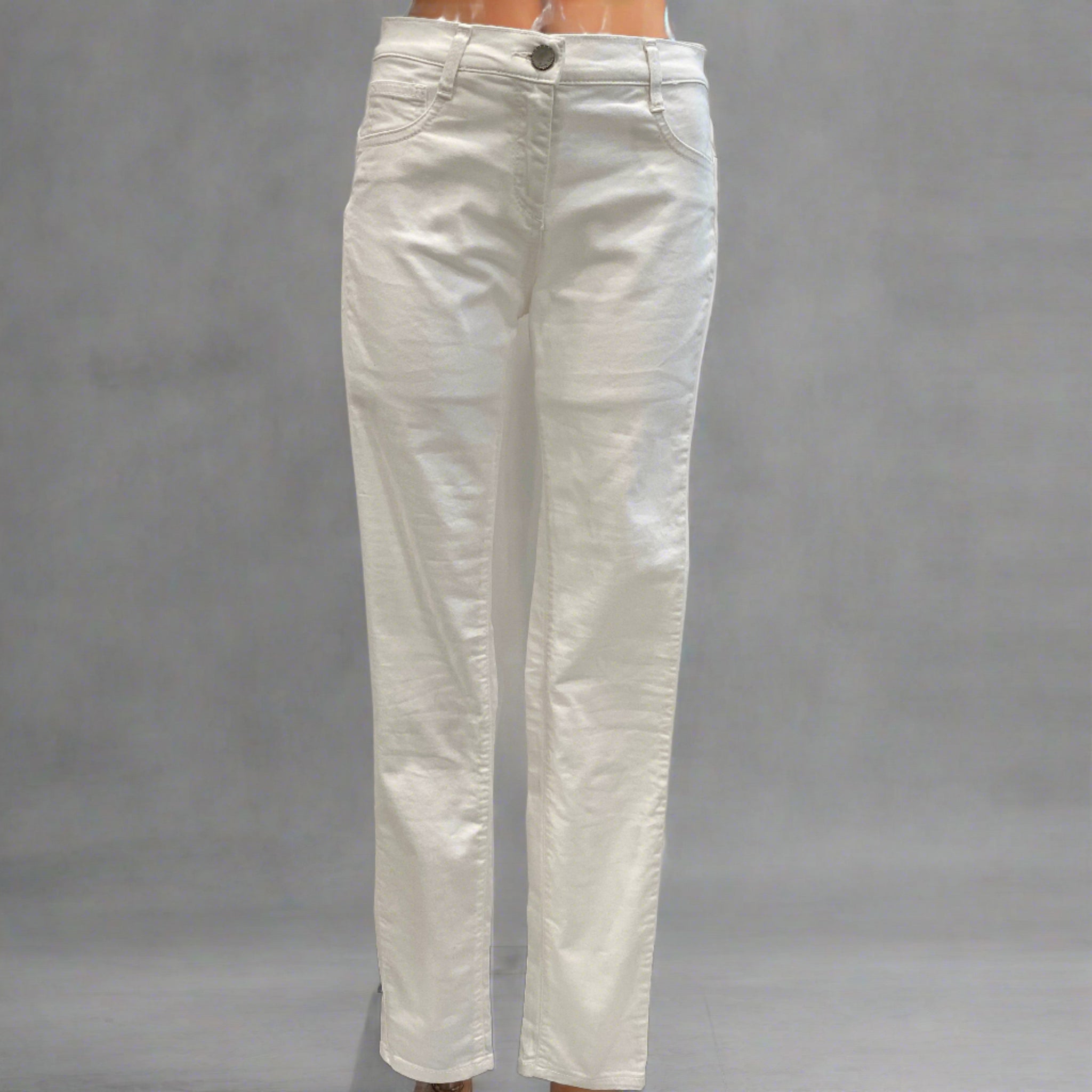 Twin-Set White Stretch Jean