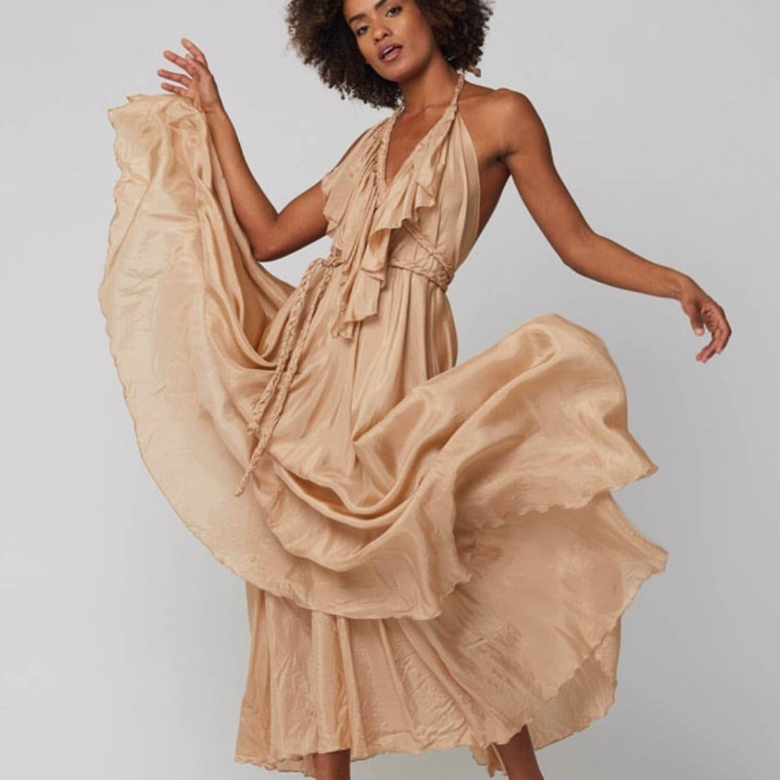 Lisa Brown Poppy Dress Elementbytalia.com Lisa Brown Poppy Dress Elementbytalia.com
